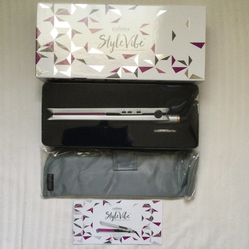 Vibrating Flat Iron Calista StyleVibe Open Box